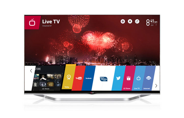 LG CINEMA 3D Smart TV mit webOS, Full HD Auflösung und 152 cm (60 Zoll) Bildschirmdiagonale, 60LB730V