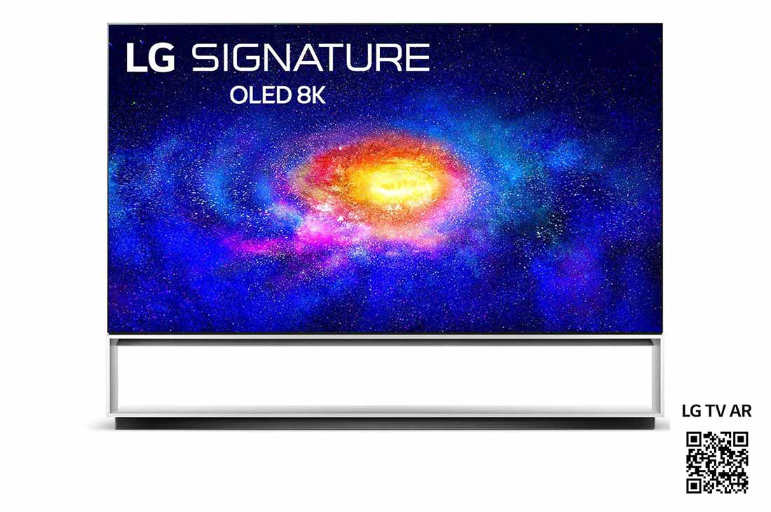 LG 88“ LG OLED TV,  Front view with infill image, OLED88ZX9LA