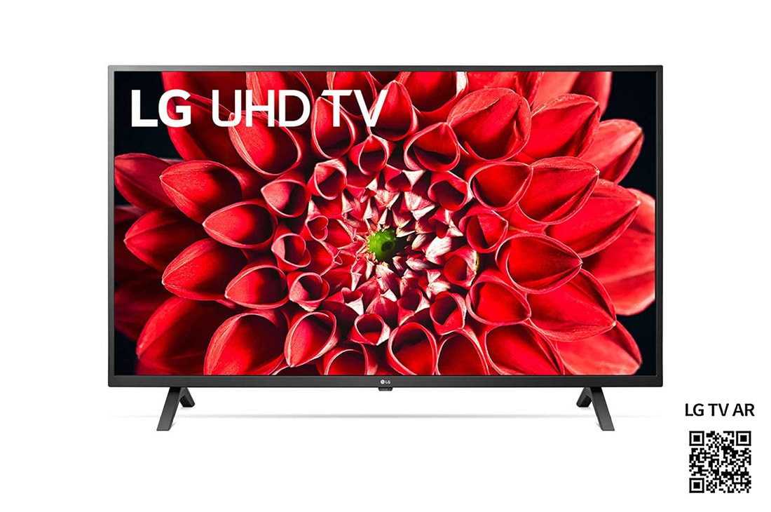 LG 65“ LG UHD TV, Vorderansicht mit eingefügtem Bild, 65UN70006LA