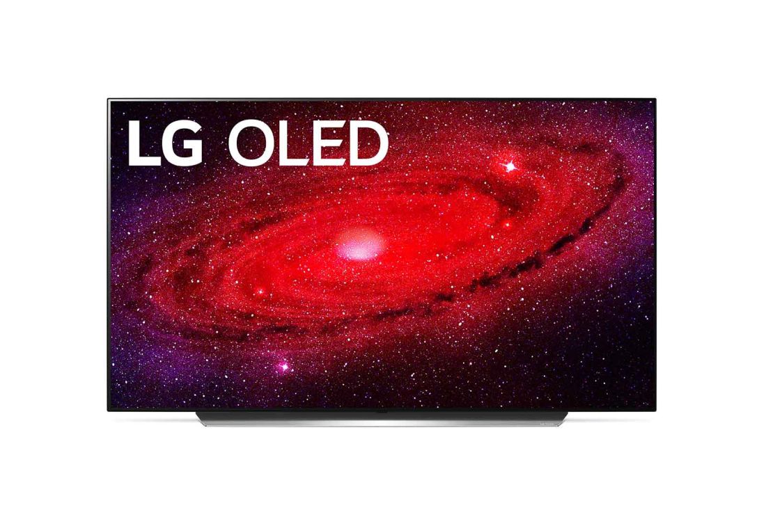 LG 55“ LG OLED TV , Front view with infill image, OLED55CX8LB