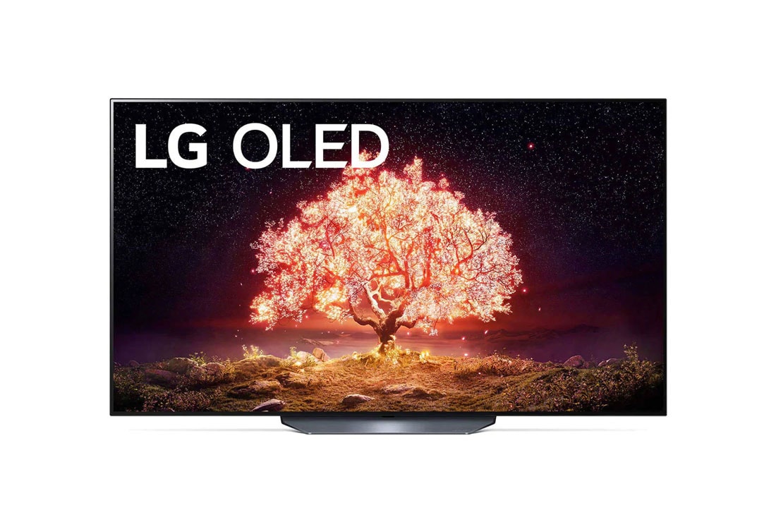 LG 65“ LG OLED TV | OLED65B19LA, -15 Grad Seitenansicht, OLED65B19LA