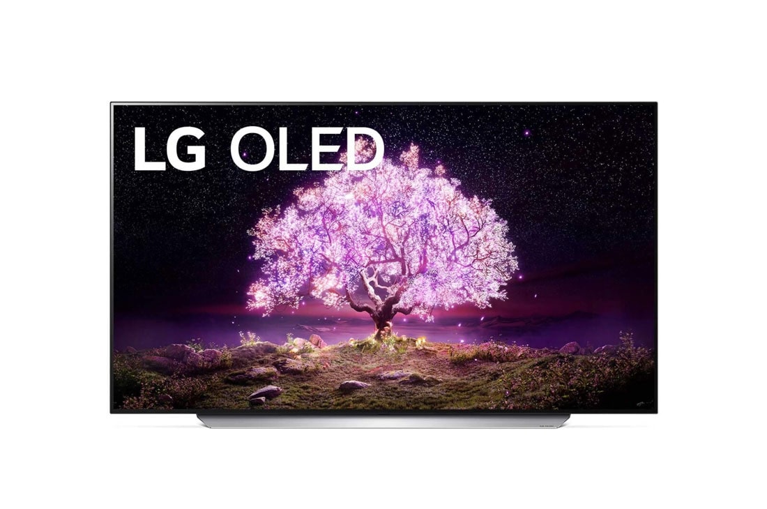 LG 77“ LG OLED TV | OLED77C19LA, Frontalansicht, OLED77C19LA