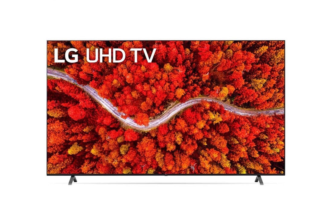 LG 86“ LG UHD TV | 86UP80006LA, Eine Vorderansicht des LG UHD TV, 86UP80006LA