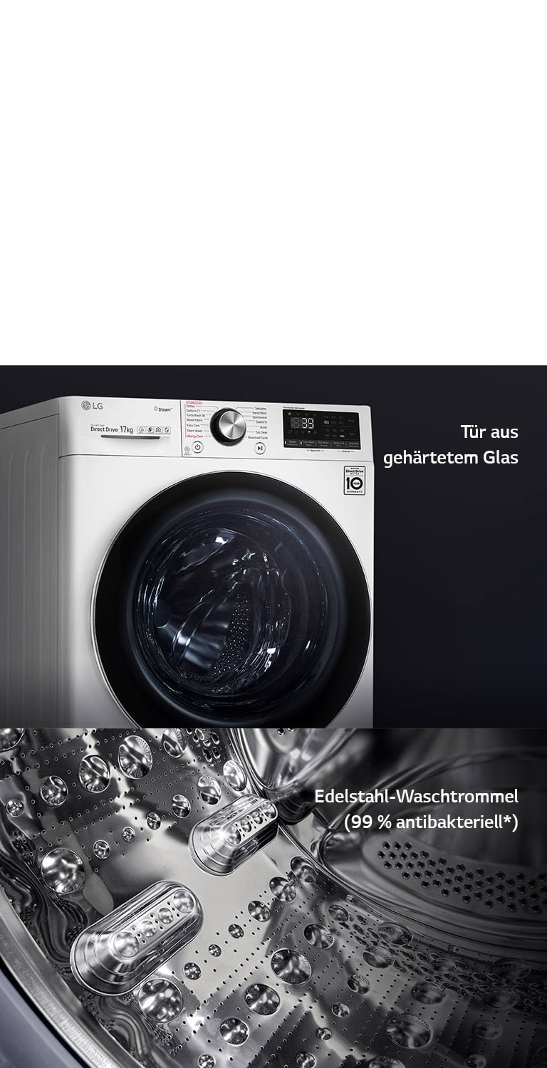 17 LG Kapazität Waschmaschine mit kg | LG Österreich