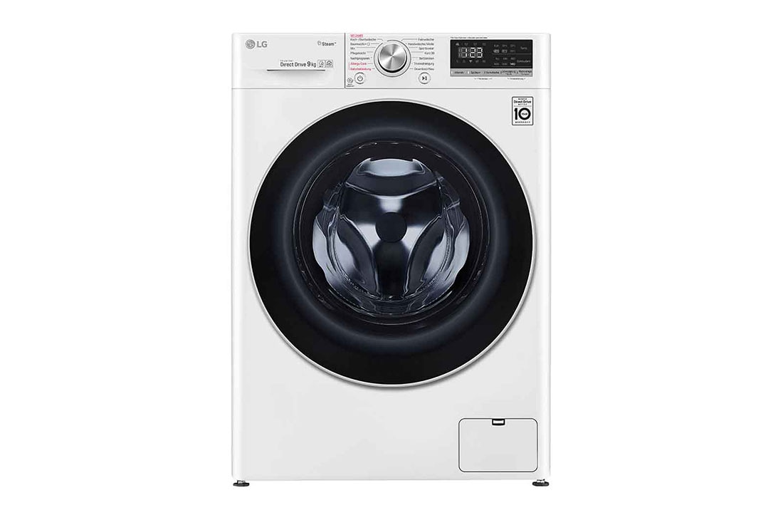 LG Waschmaschine | 9kg | AI DD™ | Steam™, F4WV409S1