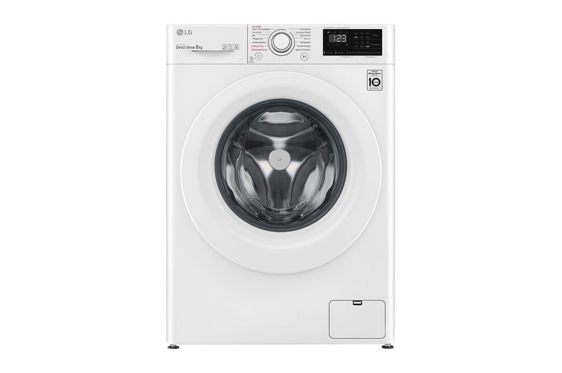 LG Waschmaschine | 8 kg | AI DD™ | Steam | ThinQ® | Neue Wohlfühl-Trommel | LG F4WV308S0, F4WV308S0, F4WV308S0