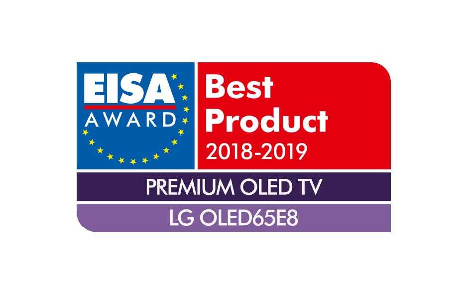 EISA Award für den LG OLED 65 E8 TV als Best Product