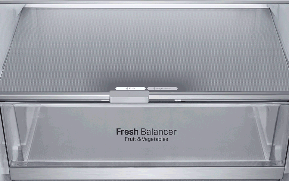 The Fresh Balancer makes sure your food is at the right temperature at all times - even if that is different from the core fridge temperature | More at LG MAGAZINE