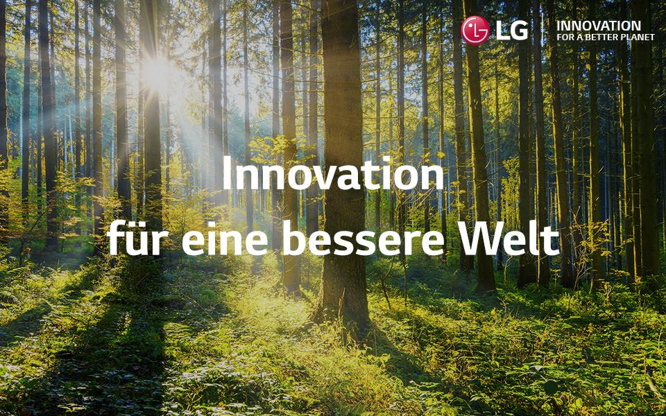 Choose smart for a better tomorrow - that's our promise, as we work towards a more sustainable world | More at LG MAGAZINE