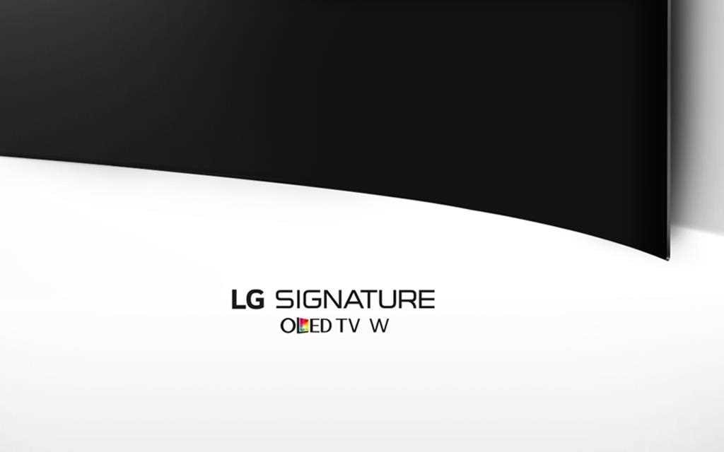 The LG SIGNATURE OLED TV W7 Television - The world’s thinnest TV.