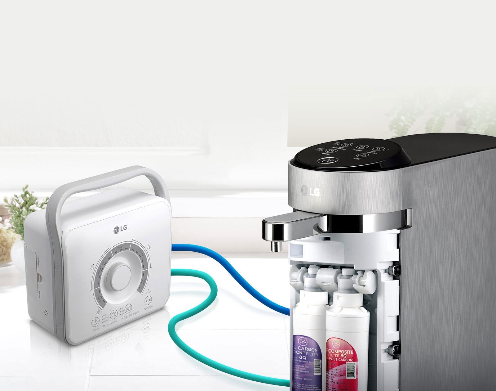 LG WD510AS Bench Top Filtered Water Dispenser LG Australia