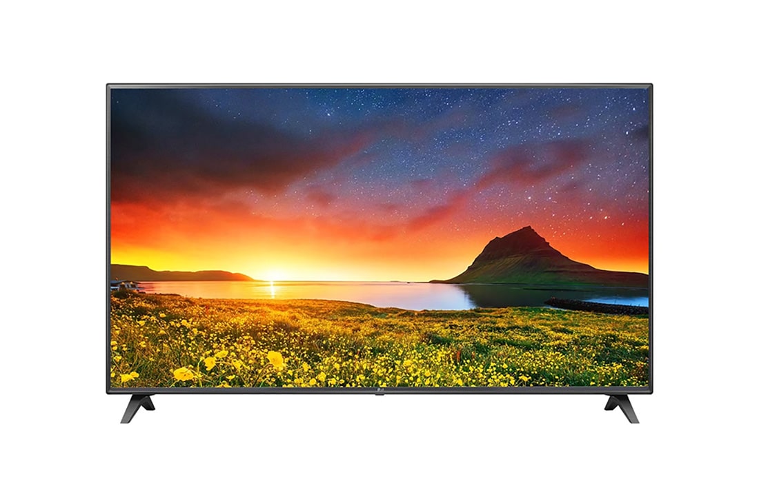 LG 4K UHD Hospitality TV with Pro:Centric Direct, Front view with infill image, 65UR765H0VD