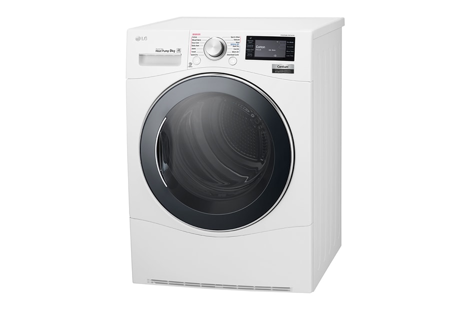 LG 9kg Centum™ Heat Pump Dryer with  Inverter Control, TD-H901MW, thumbnail 4