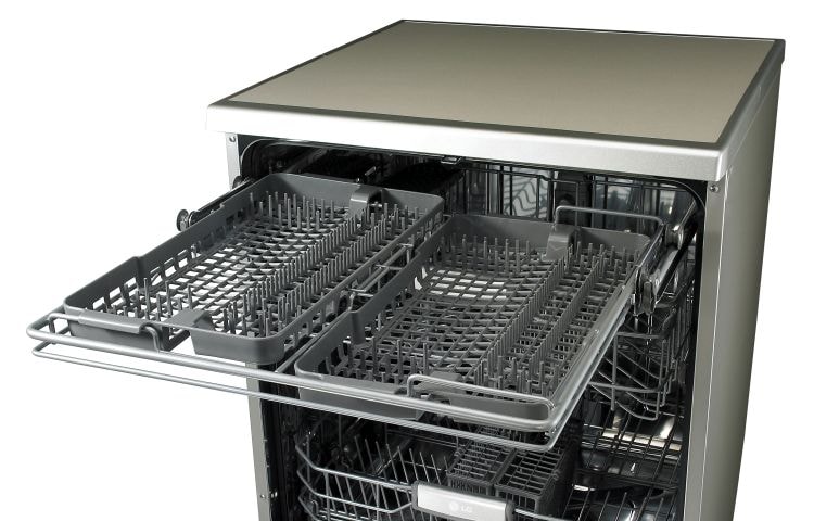 LG 14 Place Stone Silver Dishwasher with Direct Drive Motor, LD-1482S4, thumbnail 4