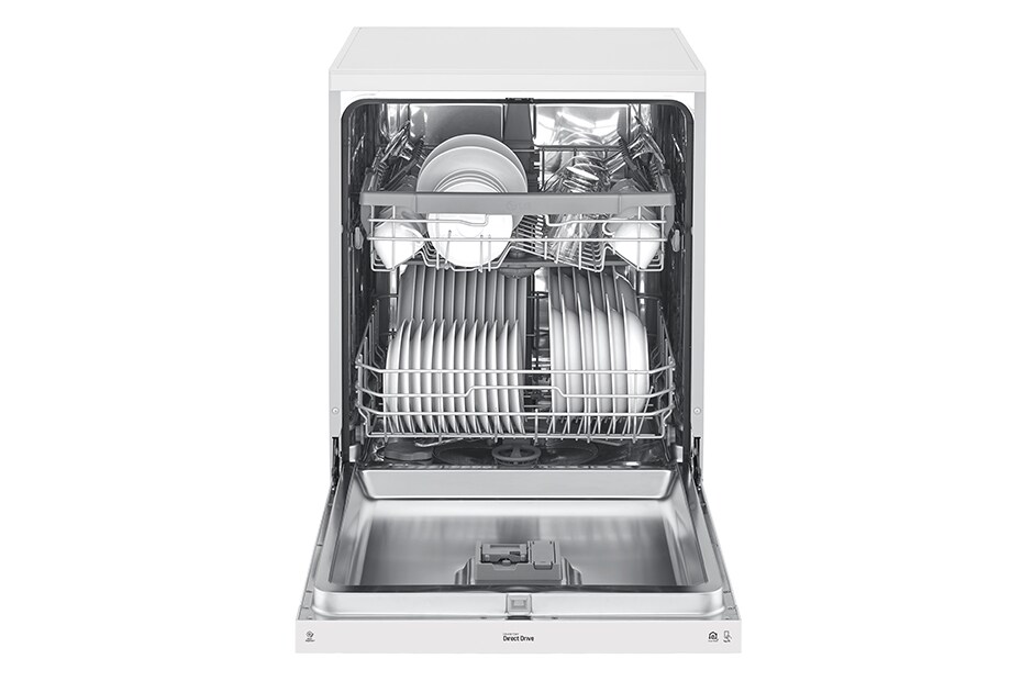 lg quadwash white dishwasher