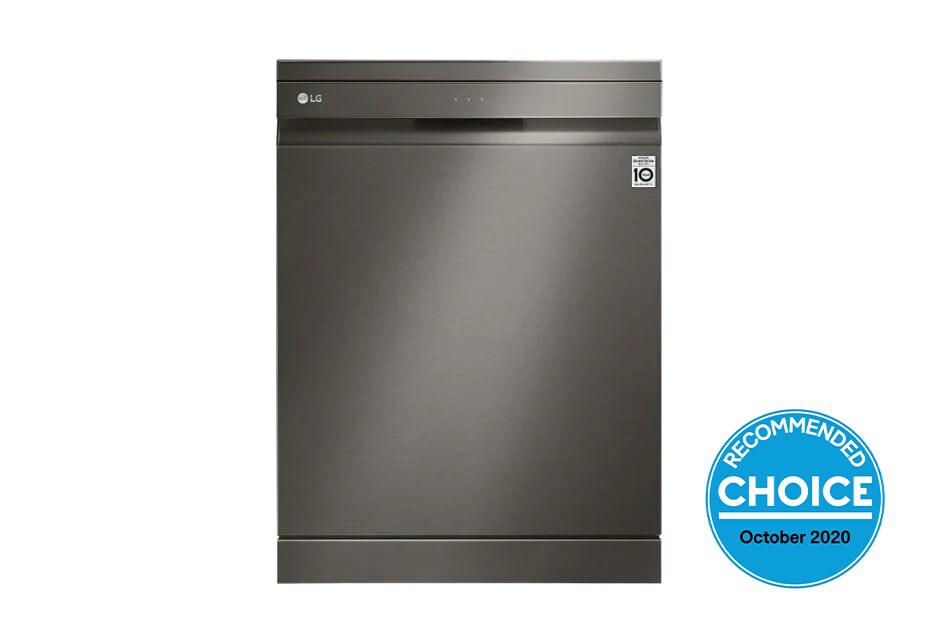 LG 15 Place QuadWash® Dishwasher in Black Stainless Finish with TrueSteam®, XD3A25BS