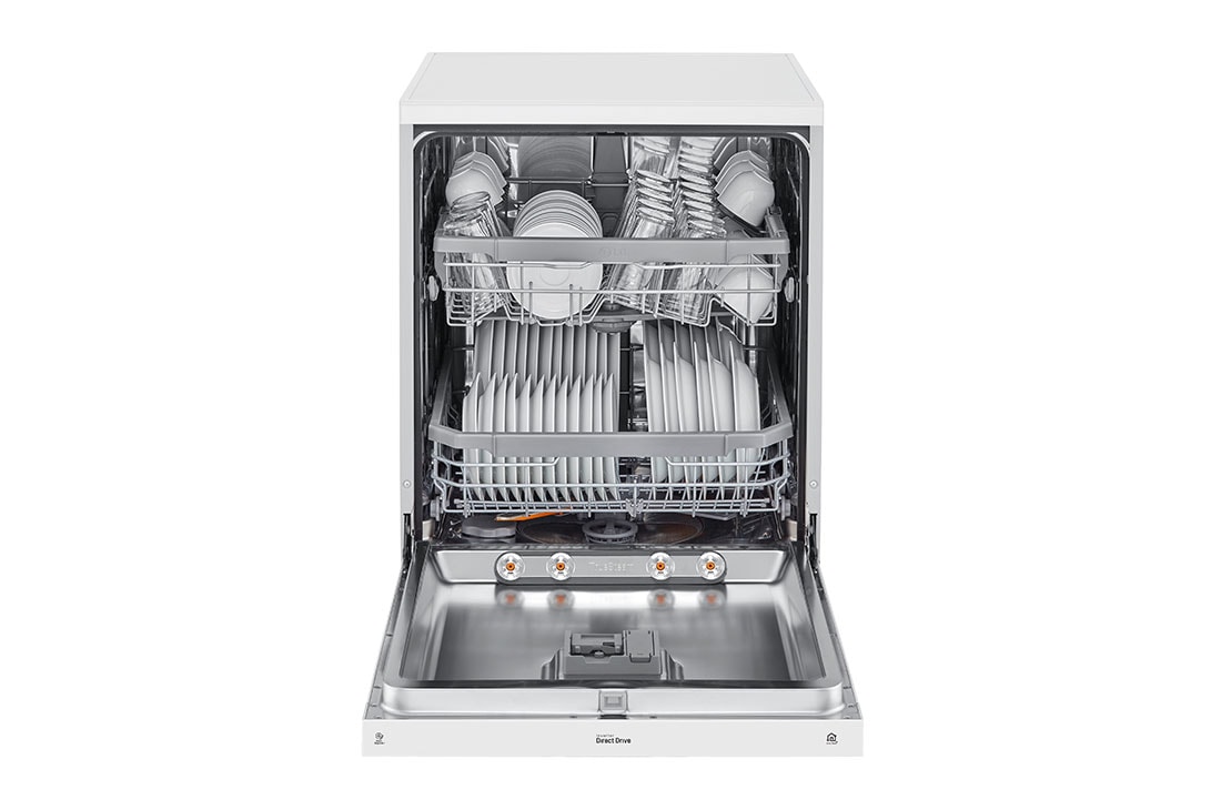 LG Dishwasher | XD4B24PS Quadwash® Platinum Steel Finish | LG Australia