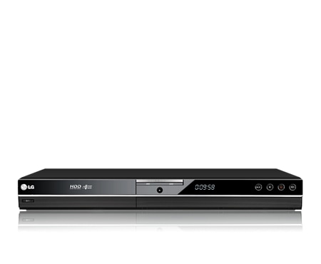 LG DVD/HDD Recorder with Multi Format Recording, RH397D