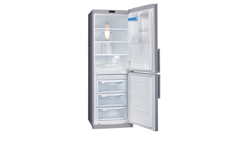 LG 305L Platinum Bottom Mount Refrigerator, GC-305PS, thumbnail 2