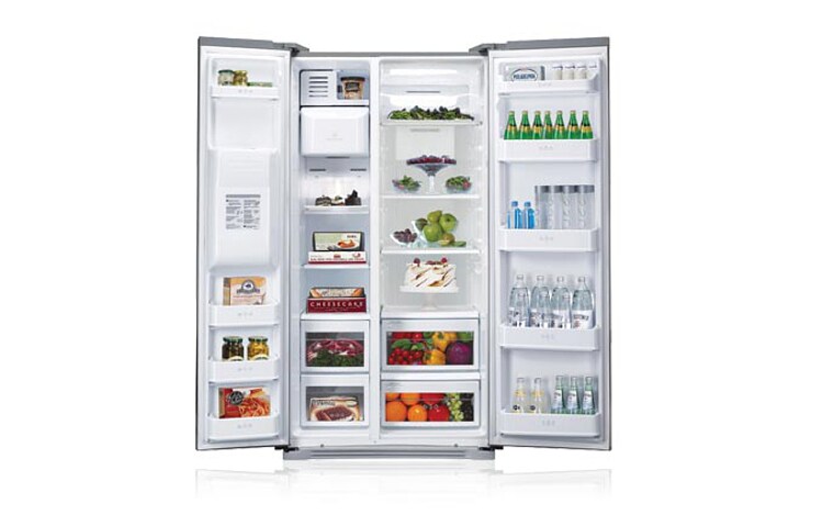 LG 567L Side by Side Refrigerator with Ice & Water Dispenser, GC-L197DSL, thumbnail 2