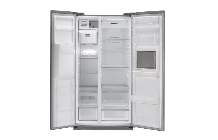 LG 563L Side by Side refrigerator with One Touch Home Bar, GC-P197HPL, thumbnail 2