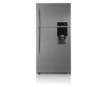 LG 564L Titanium Top Mount Fridge with Water Dispenser, GR-559FTD