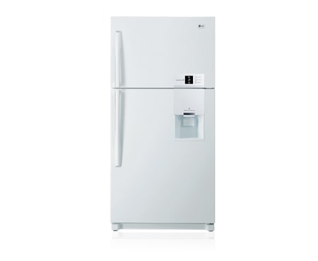 564L White Top Mount Refrigerator with Water Dispenser1