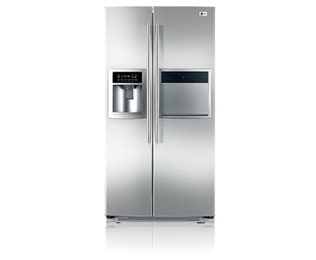 LG 721L Stainless Steel Side by Side with Indoor Ice Maker and One Touch Homebar, GR-P257STS