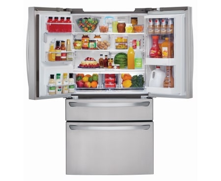 LG 910L Door-in-Door™ French Door Refrigerator with CustomChill™ Drawer, GF-AD910SL, thumbnail 2