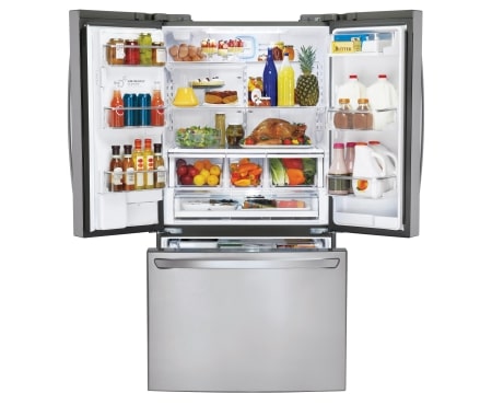 LG 730L French Door Refrigerator with Slim In-Door Ice Maker, GF-SL730SL, thumbnail 2