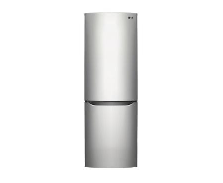 LG 306L Bottom Mount Refrigerator with Anti Fingerprint Stainless Finish , GB-306NP, thumbnail 1