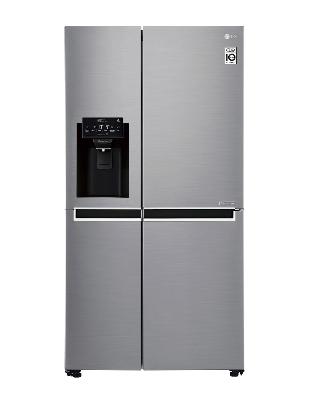 LG Fridges | GS-L668PL 668L Side-by-Side Fridge | LG Australia