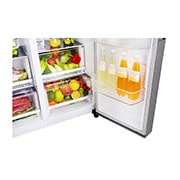 LG 625L Side by Side Fridge with Water & Ice Dispenser, Detailed view 1, GS-L668PNL, thumbnail 5