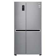 LG 642L Side by Side Fridge With 3 Star Energy Rating, GS-B680PL, thumbnail 2