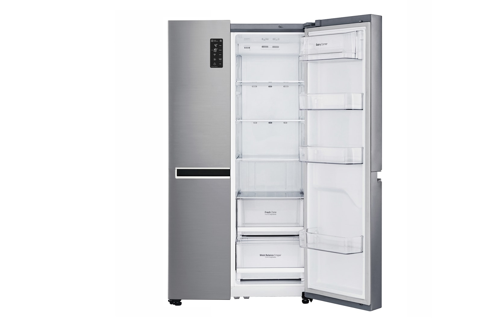 Side by Side Refrigerator - Refrigerators - GC-L197WFS - LG Electronics ...