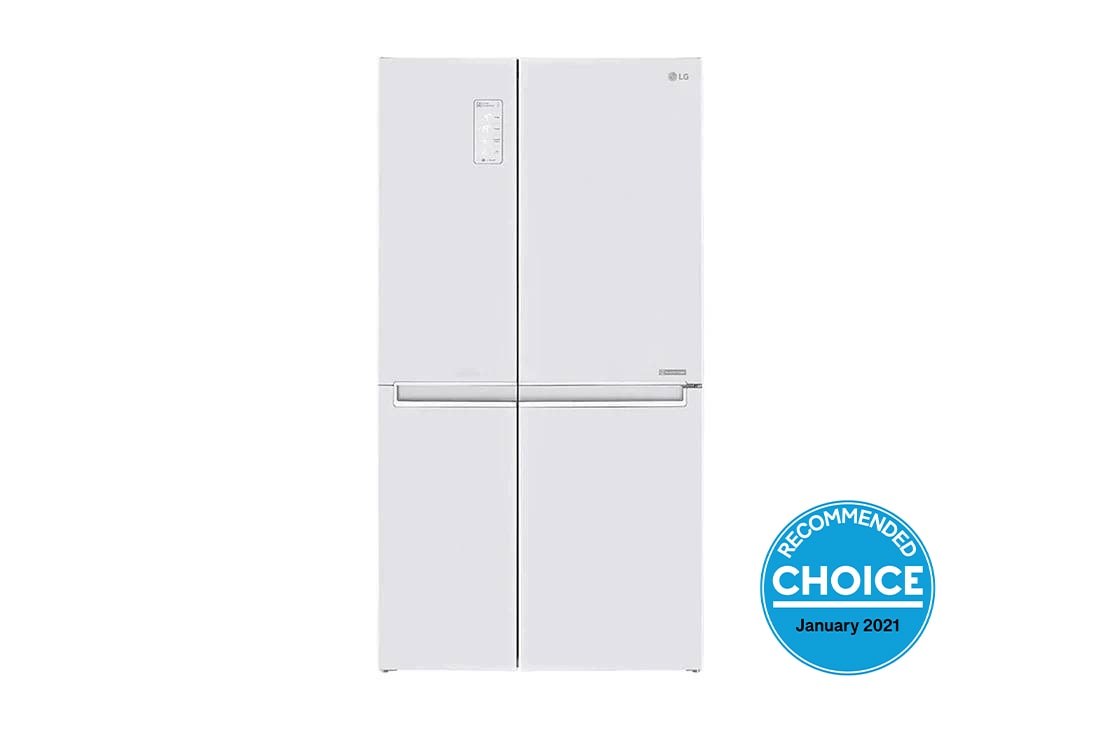 LG 642L Side by Side Fridge With 3 Star Energy Rating, GS-B680WL