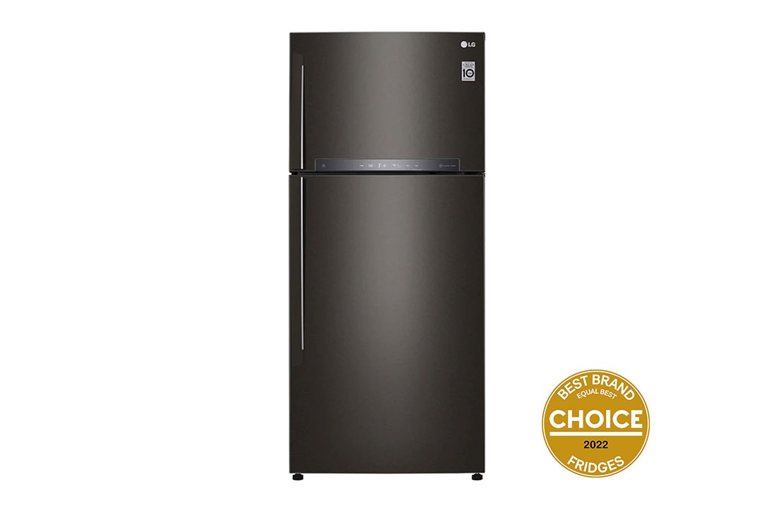 LG 475L Top Mount Fridge in Matte Black Finish, GT-515BTDC