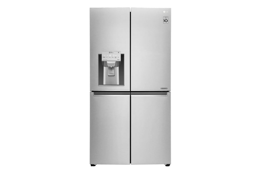 LG 708L French Door Fridge, in Brushed Steel Finish, GF-L708PL