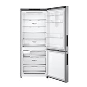 LG 420L Bottom Mount Fridge with Door Cooling in Stainless Finish, GB-455PL, thumbnail 4