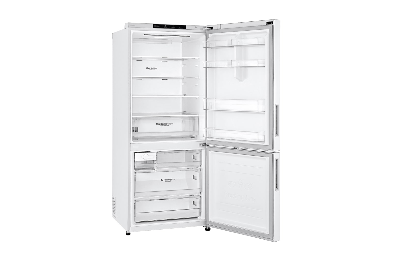 LG Fridges GB455WL Bottom Mount Fridge LG Australia