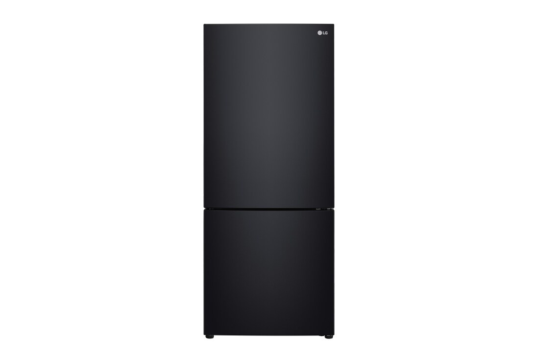 LG 420L Bottom Mount Fridge with Door Cooling in Black Finish, GB-455BLE