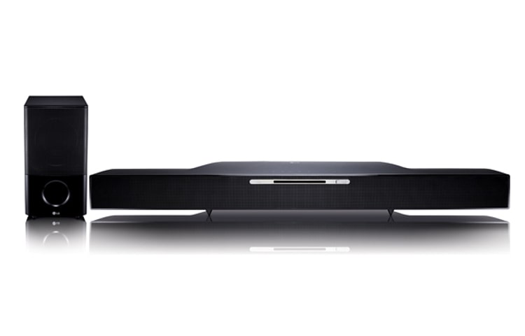 LG Wireless Blu-Ray Sound Bar with 1080P Full HD Playback and iPod/iPhone Connectivity, HLB54S, thumbnail 1