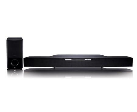 LG Wireless Blu-Ray Sound Bar with 1080P Full HD Playback and iPod/iPhone Connectivity, HLB54S