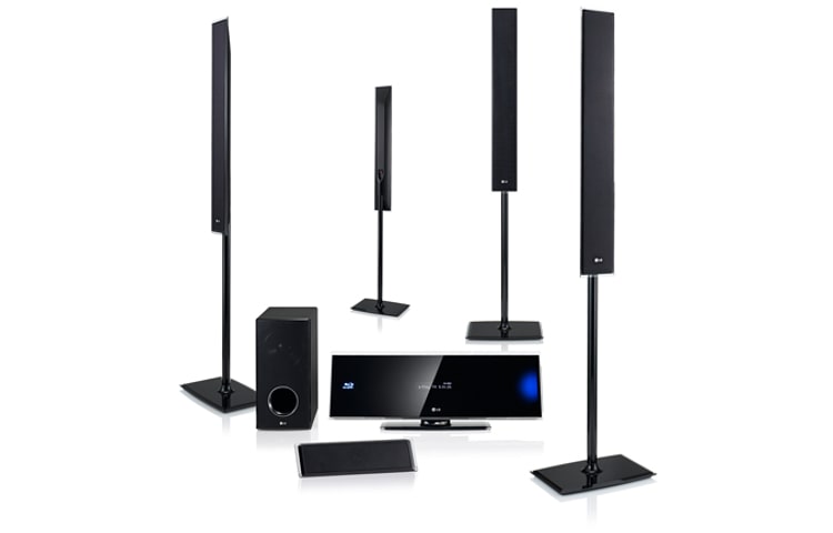 LG Wireless 3D Blu-Ray Home Theatre System with 1100W Total Power Output, HX995TZW, thumbnail 1