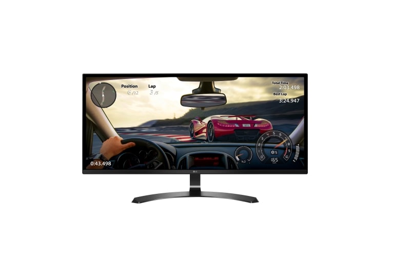 LG 34''  UltraWide Full HD IPS LED Monitor, 34UM59, thumbnail 1