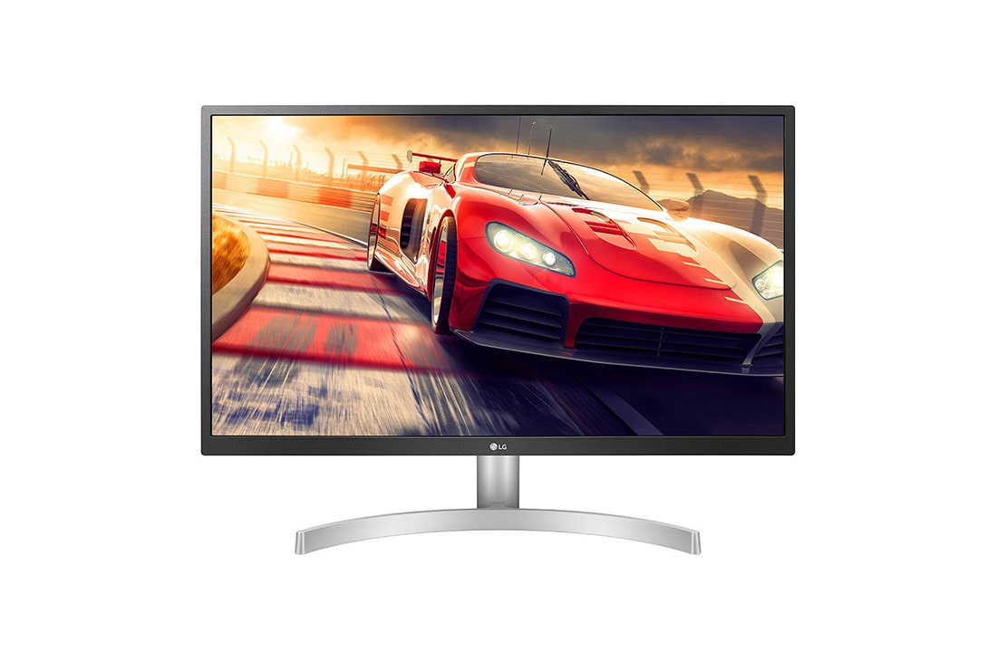 LG 27” UHD 4K IPS Monitor with HDR10, 27UL500-W