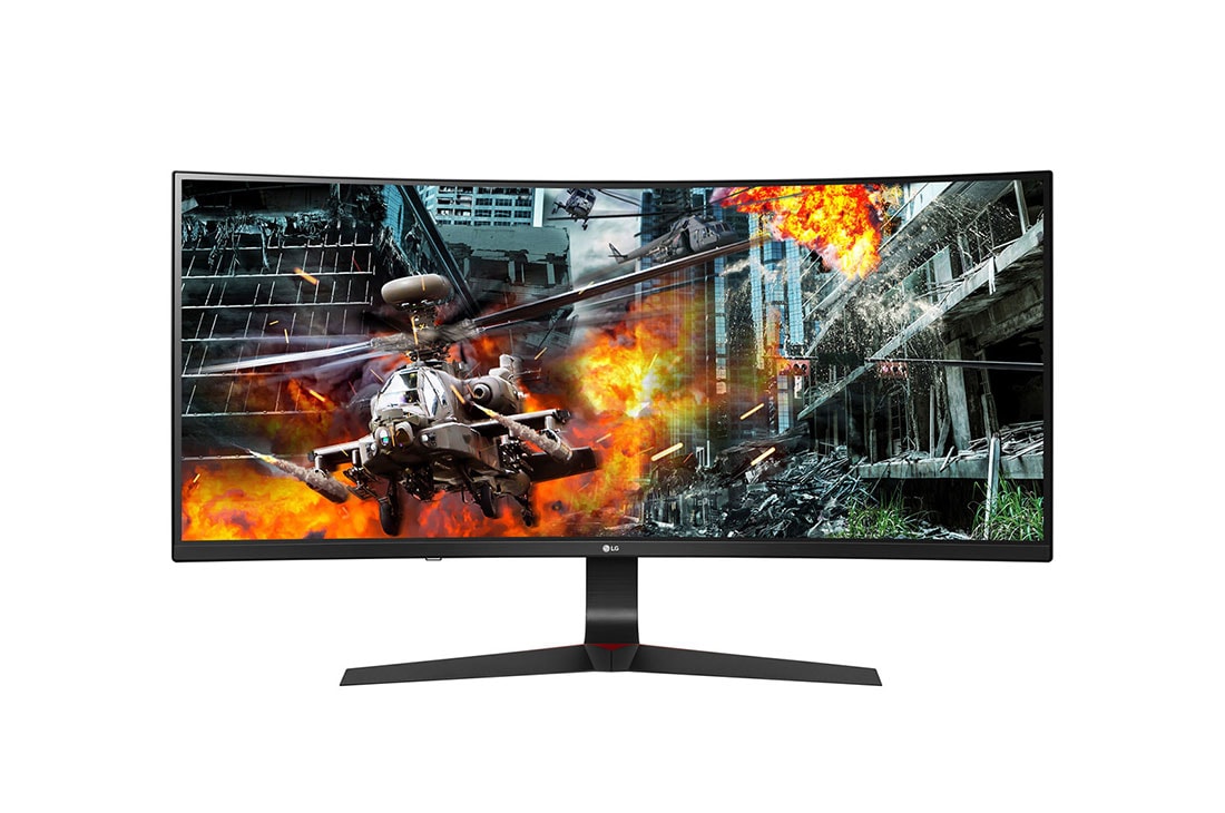 LG 34” UltraWide Curved Full HD Gaming Monitor, 34GL750-B