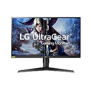 LG 27” QHD IPS UltraGear® Monitor with 1ms Response Time, 27GL83A-B, 27GL83A-B, thumbnail 1
