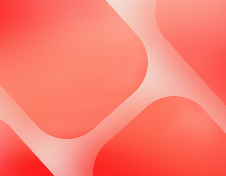 There's a lg logo on the red gradient background
