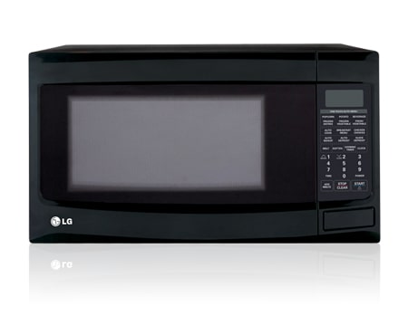 LG 34L Black Round Cavity Microwave Oven, MS3446VRB